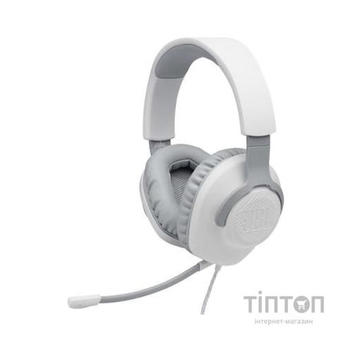 Навушники JBL Quantum 100 White (JBLQUANTUM100WHT)