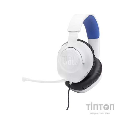 Навушники JBL Quantum 100P for PS White (JBLQ100PWHTBLU)