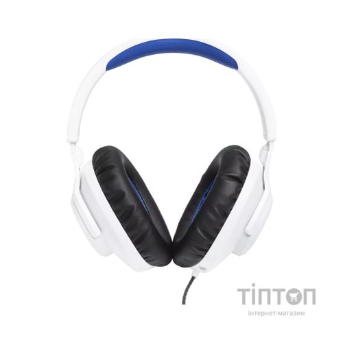 Навушники JBL Quantum 100P for PS White (JBLQ100PWHTBLU)