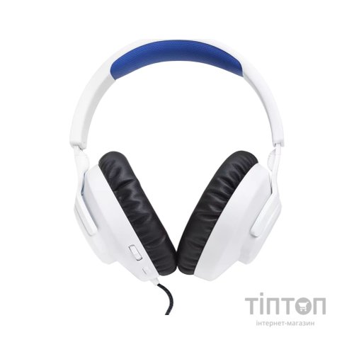 Навушники JBL Quantum 100P for PS White (JBLQ100PWHTBLU)