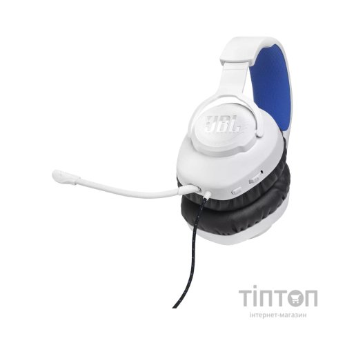 Навушники JBL Quantum 100P for PS White (JBLQ100PWHTBLU)