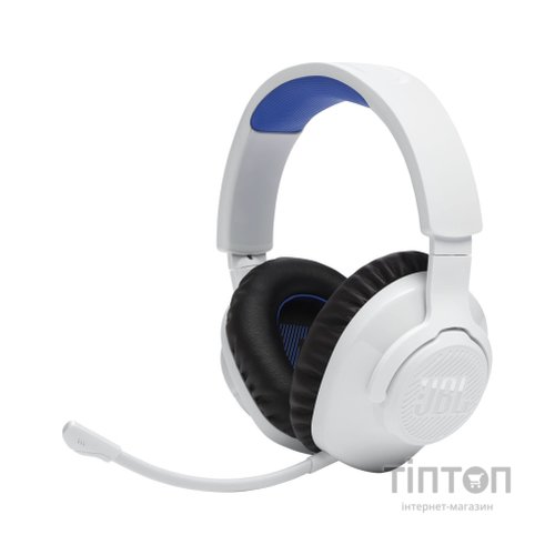 Навушники JBL Quantum 360P Wireless for PS White (JBLQ360PWLWHTBLU)