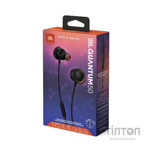 Навушники JBL Quantum 50 Black (JBLQUANTUM50BLK)
