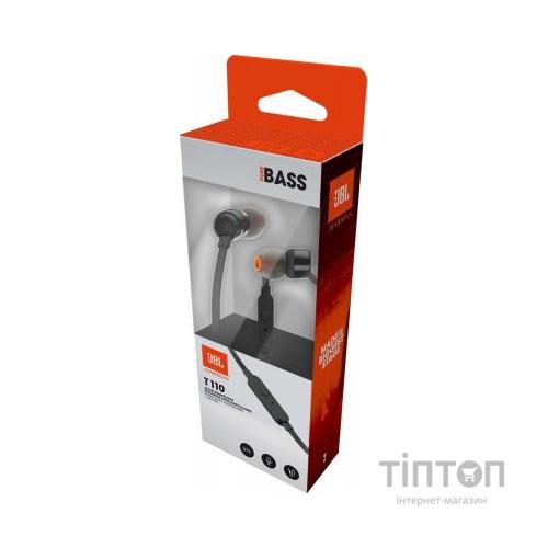 Навушники JBL T110 Black (JBLT110BLK)