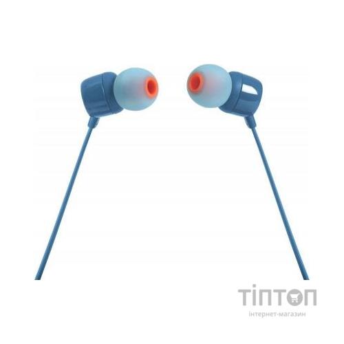 Навушники JBL T110 Blue (JBLT110BLU)