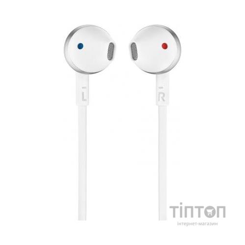 Навушники JBL T205 Silver (JBLT205CRM)
