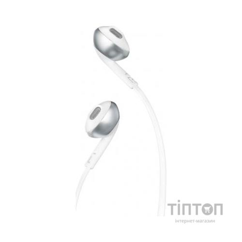 Навушники JBL T205 Silver (JBLT205CRM)