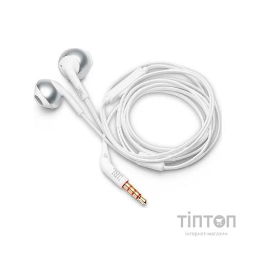 Навушники JBL T205 Silver (JBLT205CRM)