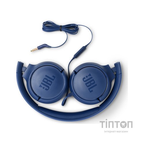 Навушники JBL T500 Blue (JBLT500BLU)