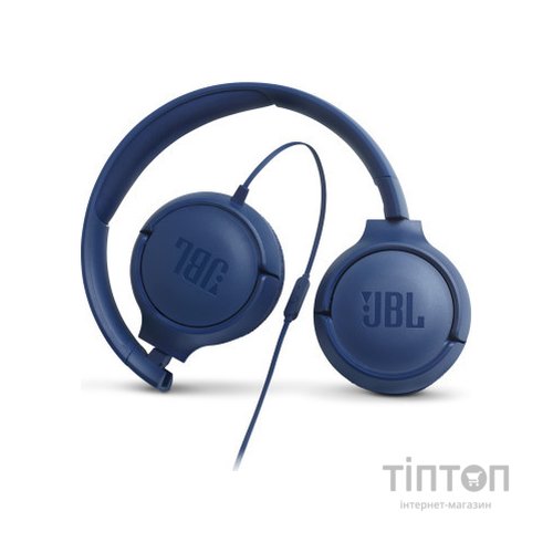 Навушники JBL T500 Blue (JBLT500BLU)