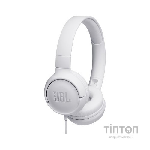 Навушники JBL T500 White (JBLT500WHT)