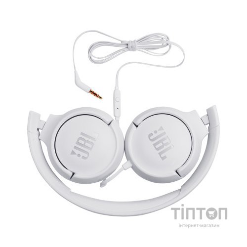 Навушники JBL T500 White (JBLT500WHT)