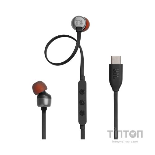 Навушники JBL Tune 310C USB-C Black (JBLT310CBLK)