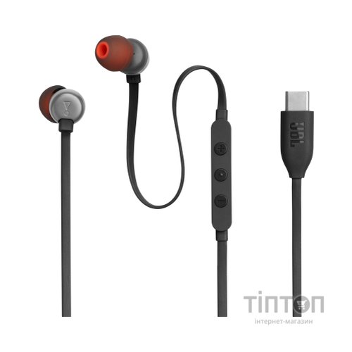 Навушники JBL Tune 310C USB-C Black (JBLT310CBLK)
