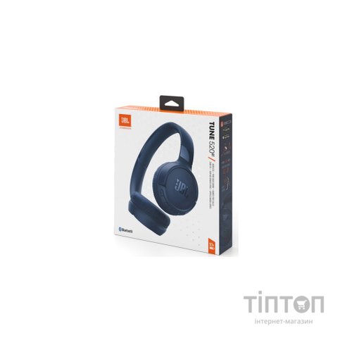 Навушники JBL Tune 520BT Blue (JBLT520BTBLUEU)