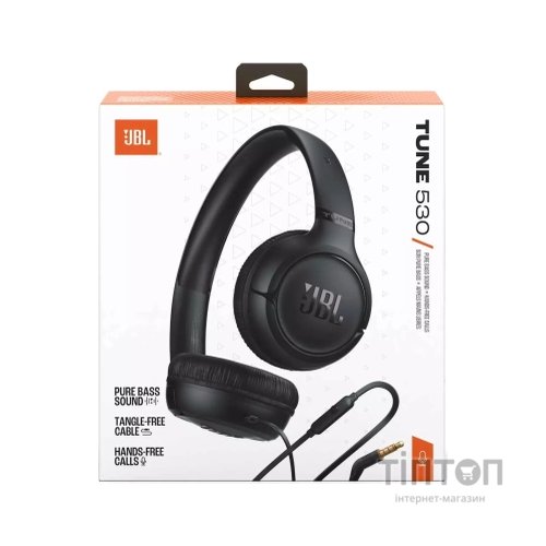 Навушники JBL Tune 530 Black (JBLT530BLK)