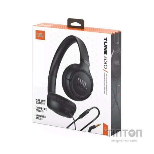 Навушники JBL Tune 530 Black (JBLT530BLK)