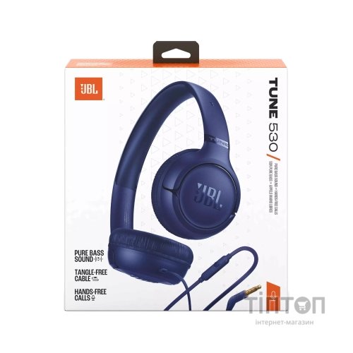 Навушники JBL Tune 530 Blue (JBLT530BLU)