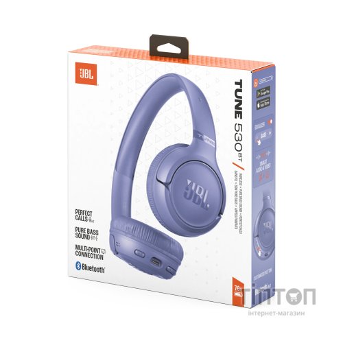 Навушники JBL Tune 530BT Lavender (JBLT530BTLAVEU)
