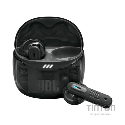 Навушники JBL Tune Flex 2 Ghost Black (JBLTFLEX2GBLK)