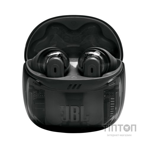Навушники JBL Tune Flex 2 Ghost Black (JBLTFLEX2GBLK)