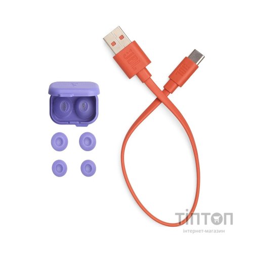 Навушники JBL Tune Flex 2 Ghost Purple (JBLTFLEX2GMAE)