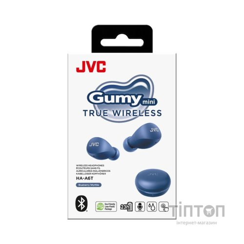 Навушники JVC HA-A6T Blue (HA-A6T-A-U)