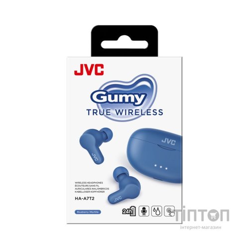Навушники JVC HA-A7T2 Blue (HA-A7T2-A-E)