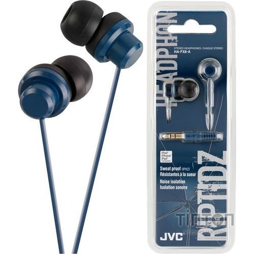 Навушники JVC HA-FX8 синій