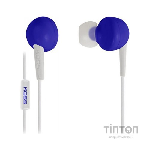 Навушники Koss KEB6iK Mic Blue (190832.101)