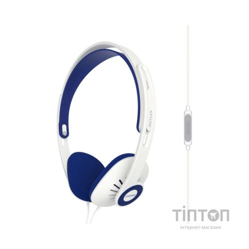 Навушники Koss KPH30iW On-Ear Mic White (195166.101)