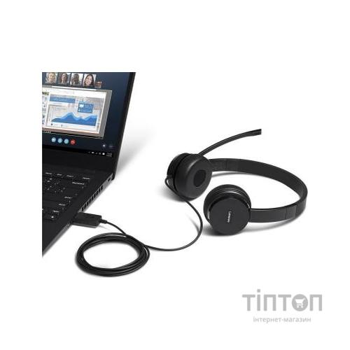 Навушники Lenovo 100 Stereo USB Headset (4XD0X88524)