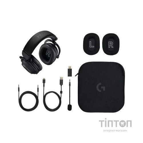 Навушники Logitech G Pro X 2 Lightspeed Wireless Black (981-001263)