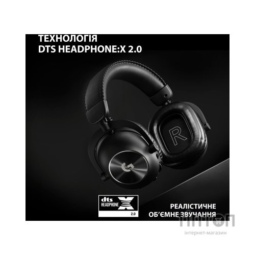 Навушники Logitech G Pro X 2 Lightspeed Wireless Black (981-001263)