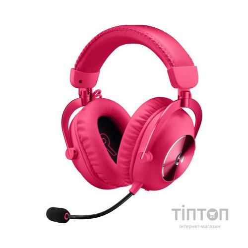 Навушники Logitech G Pro X 2 Lightspeed Wireless Magenta (981-001275)