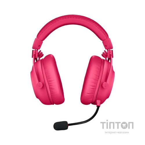 Навушники Logitech G Pro X 2 Lightspeed Wireless Magenta (981-001275)