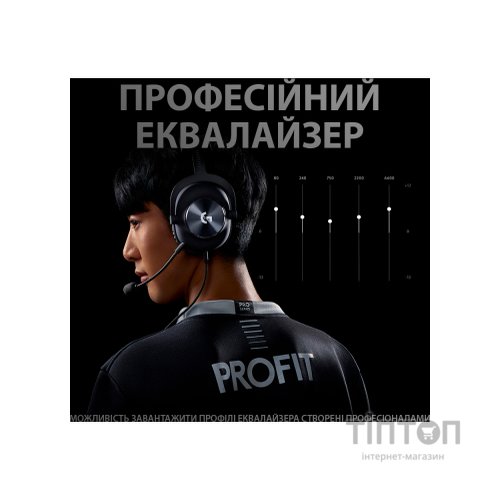 Навушники Logitech G PRO X Gaming Headset Black (981-000818)
