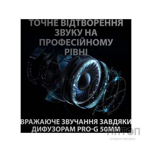 Навушники Logitech G PRO X Wireless Lightspeed Black (981-000907)