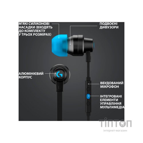 Навушники Logitech G333 Black (981-000924)