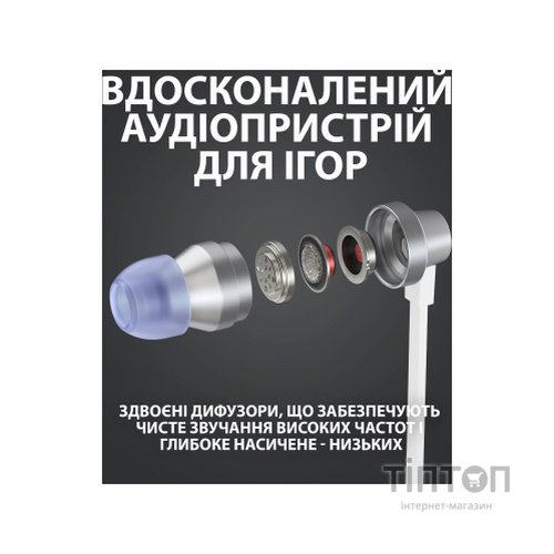 Навушники Logitech G333 White (981-000930)