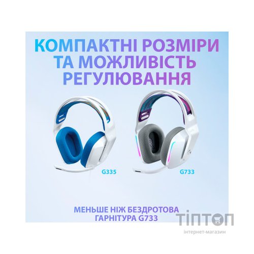 Навушники Logitech G335 Wired Gaming White (981-001018)
