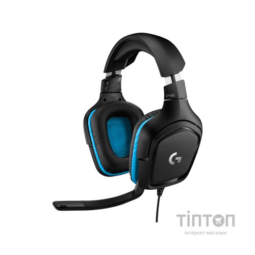 Навушники Logitech G432 7.1 Surround Sound Wired Gaming Headset (981-000770)