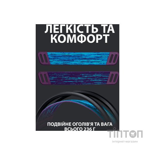 Навушники Logitech G535 Lightspeed Wireless Gaming Headset Black (981-000972)