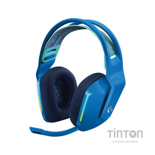 Навушники Logitech G733 Lightspeed Wireless RGB Gaming Headset Blue (981-000943)
