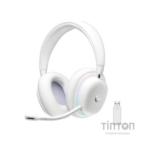 Навушники Logitech G735 Wireless Gaming Headset Off-White (981-001083)