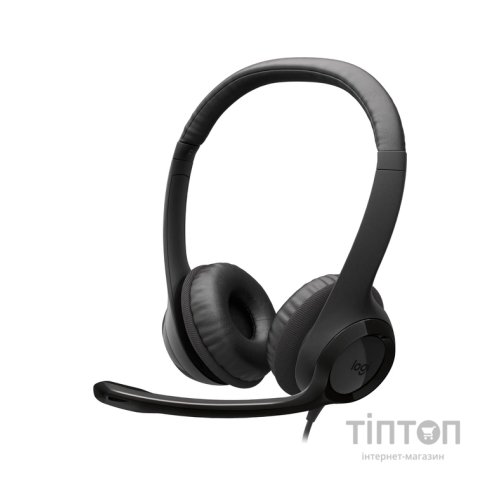 Навушники Logitech H390 USB-C Midnight Black (981-001576)