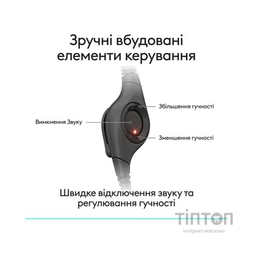 Навушники Logitech H390 USB-C Midnight Black (981-001576)