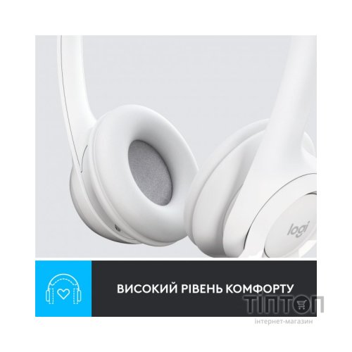 Навушники Logitech H390 USB White (981-001286)