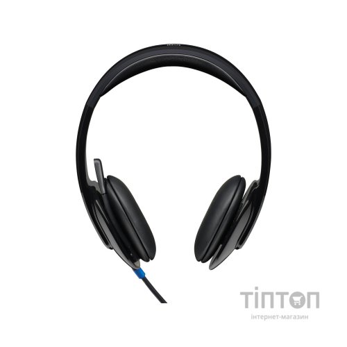Навушники Logitech H540 USB чорний