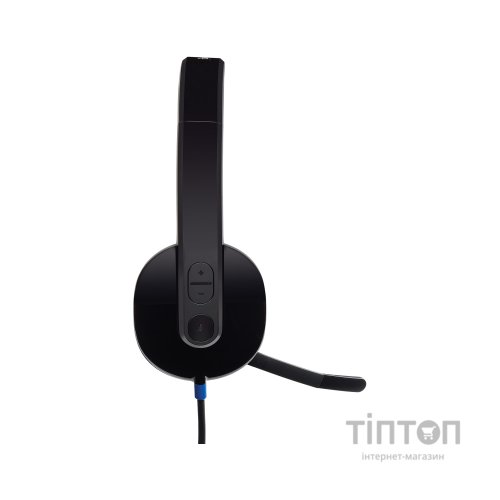 Навушники Logitech H540 USB чорний